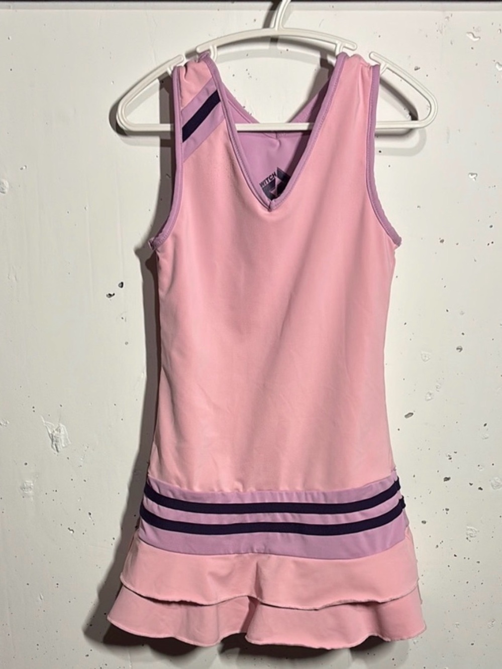 Girl’s Pink/Purple Reversible Athletic Dress - Picture 2 of 5